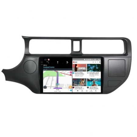 Navigatie KIA Rio 3 2011 - 2017 Rezolutie 2K, Display QLED 9.5 inch, 4GB RAM si 64GB ROM, Android, Procesor Octacore, Slot sim 4G, Sunet DSP, Wireless Carplay si Android Auto, Camera Marsa [5]
