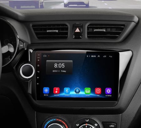 Navigatie Kia Rio din 2011-2016 Android 14 , 4GB RAM , Procesor Quad Core , Wireless Carplay si Android auto , Display HD Touchscreen, Wi-Fi , Bluetooth, USB [4]