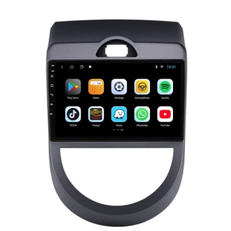 Navigatie Kia Soul 2009 - 2013 8GB RAM si 128GB ROM, Ecran QLED 9 inch, Android 14, Procesor Octacore, Slot sim 4G, Sunet DSP, Wireless Carplay si Android Auto [4]