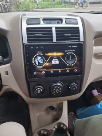 Navigatie Kia Sportage din 2007 - 2012, Rezolutie 2K, Display QLED 9.5 inch, 4GB RAM si 64GB ROM, Android, Procesor Octacore, Slot sim 4G, Sunet DSP, Wireless Carplay si Android Auto, Camera Marsarier [7]