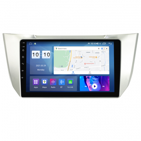 Navigatie dedicata Lexus cu Android - Navigatie Lexus RX300 RX330 RX350 RX400 din 2003 - 2009, 4GB RAM si 64GB ROM, Ecran QLED 9 inch, Android 14, Procesor Octacore, Slot sim 4G, Sunet DSP, Wireless Carplay si Android Auto, Camera Marsari