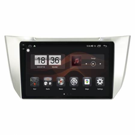 Navigatie Lexus RX300 RX330 RX350 RX400 din 2003-2009, Rezolutie 2K, Ecran QLED 9.5 inch, 8GB RAM si 128GB ROM, Android, Procesor Octacore, Slot sim 4G, Sunet DSP [2]