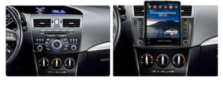 Navigatie Mazda 3 , 2009 - 2012 Android 14 , 4GB RAM Ecran Tesla 9.7 inch , Procesor Octacore, Slot sim 4G, Sunet DSP, Wireless Carplay si Android Auto [2]