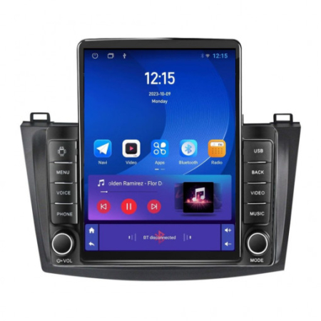 Navigatie Mazda 3 , 2009 - 2012 Ecran TESLA 9.7 inch, 8 GB RAM si 128 GB ROM, Android 15, Slot Sim 4G, Procesor Octa Core, Carplay Wireless si Android auto, Procesor Sunet Digital DSP, Aplic [1]