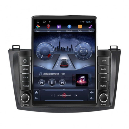 Mazda 3 2009 - 2012 - Navigatie Mazda 3 , 2009 - 2012 Android 14 , 4GB RAM Ecran Tesla 9.7 inch , Procesor Octacore, Slot sim 4G, Sunet DSP, Wireless Carplay si Android Auto