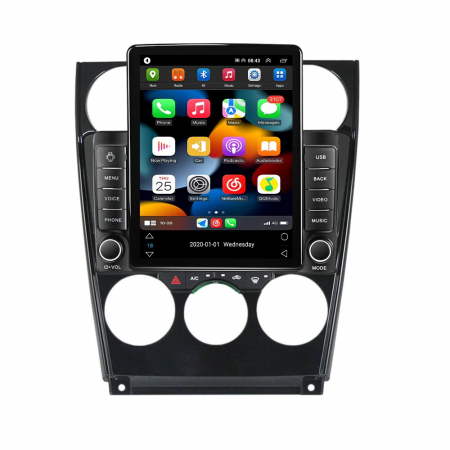 Navigatie Auto cu Android - Navigatie Mazda 6 din 2004 - 2014, Ecran TESLA 9.7 inch, 8 GB RAM si 128 GB ROM, Android 15, Slot Sim 4G, Procesor Octa Core, Carplay Wireless si Android auto, Procesor Sunet Digital DSP, Aplic