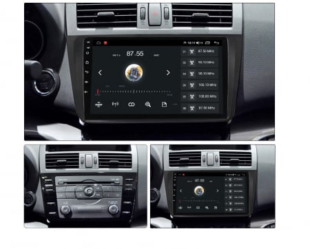 Navigatie Mazda 6 din 2008 - 2014, 8 GB RAM si 128 GB ROM, Slot Sim 5G, Procesor Octa Core, Carplay integrat, Procesor Sunet Digital DSP, Android, Aplicatii, Usb, Wi Fi, Bluetooth [3]