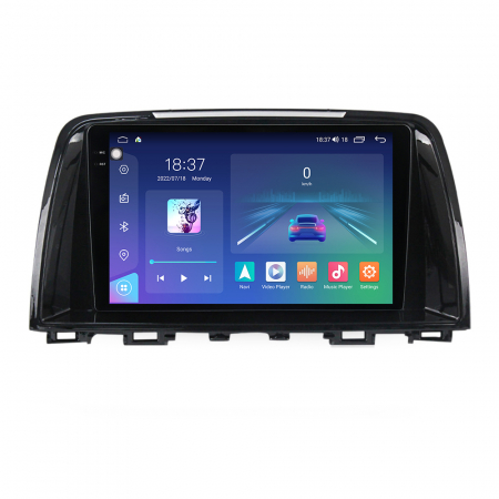 MAZDA - Navigatie Auto Android Mazda 6 din 2008-2014, Rezolutie 2K, Display QLED 9.5 inch, 4GB RAM si 64GB ROM, Android, Procesor Octacore, Slot sim 4G, Sunet DSP, Wireless Carplay si Android Auto, Camera Marsarier, USB,