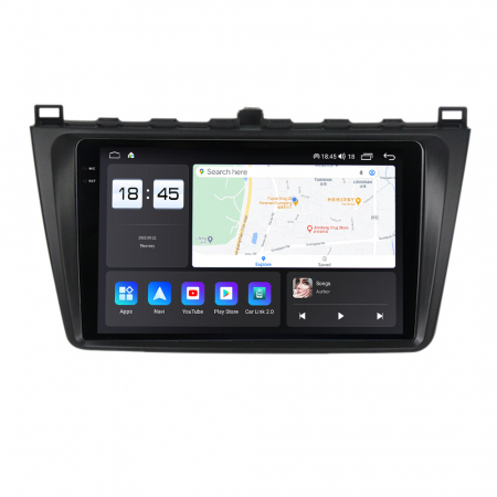 Navigatie Mazda 6 din 2008-2014, Rezolutie 2K, Ecran QLED 9.5 inch, 8GB RAM si 128GB ROM, Android, Procesor Octacore, Slot sim 4G, Sunet DSP, Wireless Carplay si Android Auto, Camera Marsarier [3]