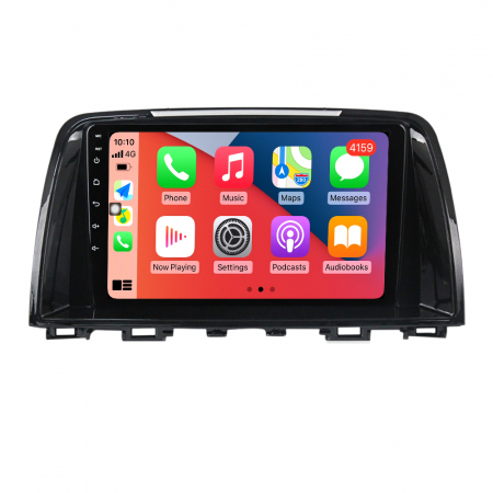 MAZDA - Navigatie Auto Android Mazda 6 din 2012-2017, 4GB RAM si 32GB ROM, Display QLED 9 inch, Wireless Carplay si Android Auto, Procesor Octacore, Slot sim 4G, Sunet DSP, Camera Marsarier, Bluetooth, USB, Wi Fi, Radio
