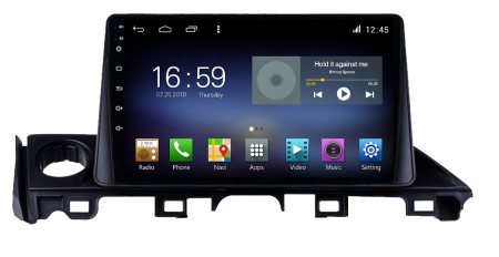 MAZDA - Navigatie Auto Android Mazda 6 din 2018-2021, 4GB RAM si 32GB ROM, Display QLED 9 inch, Wireless Carplay si Android Auto, Procesor Octacore, Slot sim 4G, Sunet DSP, Camera Marsarier, Bluetooth, USB, Wi Fi, Radio