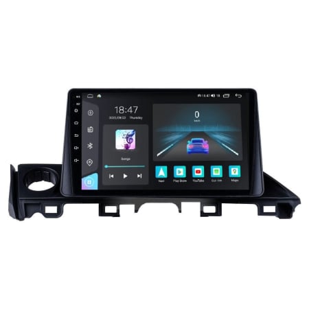 Navigatie dedicata Mazda cu Android - Navigatie Mazda 6 din 2018-2021, Rezolutie 2K, Display QLED 9.5 inch, 4GB RAM si 64GB ROM, Android, Procesor Octacore, Slot sim 4G, Sunet DSP, Wireless Carplay si Android Auto, Camera Marsarier, USB,