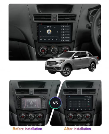 Navigatie Mazda BT50 2011-2020 Rezolutie 2K , 8GB RAM+128GB ROM QLED [1]