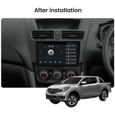 Navigatie Mazda BT50 2011-2020 Android 14 , 4GB RAM , Procesor Quad Core , Wireless Carplay si Android auto , Display HD Touchscreen, Wi-Fi , Bluetooth, USB [3]