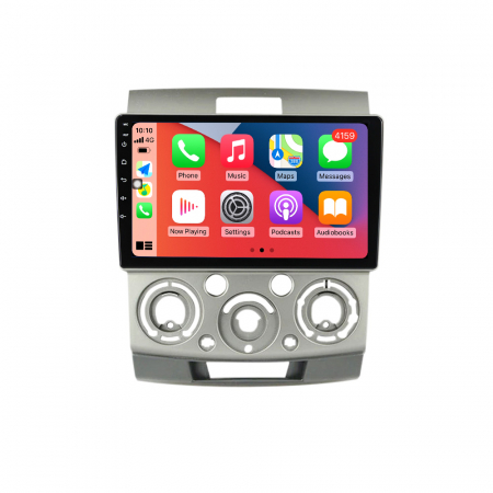 MAZDA - Navigatie Auto Android Mazda BT50 si Ford Ranger din 2006 - 2012, Rezolutie 2K, Display QLED 9.5 inch, 4GB RAM si 64GB ROM, Android, Procesor Octacore, Slot sim 4G, Sunet DSP, Wireless Carplay si Android Auto, Cam