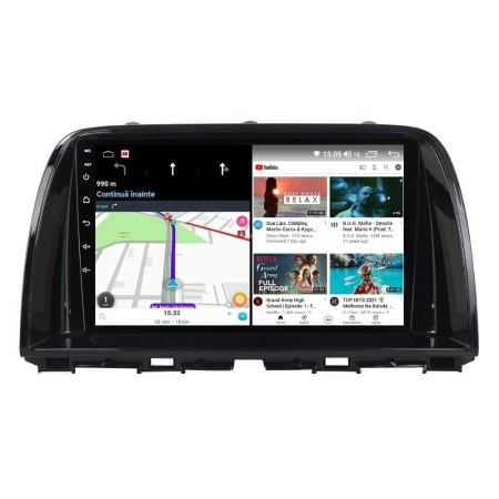 Navigatie Mazda CX5 din 2011-2017 , Android 14 , 4GB RAM , Procesor Quad Core , Wireless Carplay si Android auto , Display HD Touchscreen, Wi-Fi , Bluetooth, USB [2]