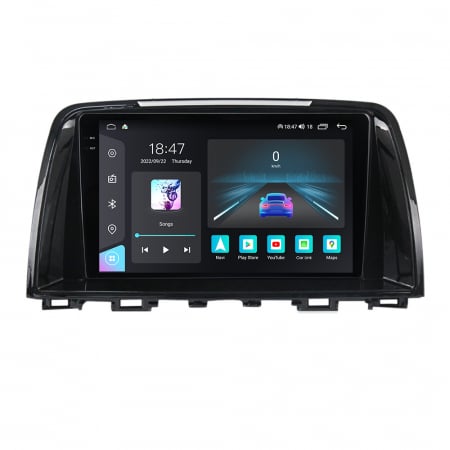 Navigatie dedicata Mazda cu Android - Navigatie Mazda CX5 din 2011-2017, NAVIGPS, Rezolutie 2K, Display QLED 9.5 inch, 4GB RAM si 64GB ROM, Android, Procesor Octacore, Slot sim 4G, Sunet DSP, Wireless Carplay si Android Auto, Camera Marsa