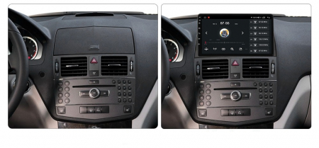 Navigatie Mercedes C Class W204 ( 2006 - 2012 ) , 4 GB RAM si 64 GB ROM, Slot Sim 4G, Procesor Octa Core, Carplay, Sunet DSP, Android, Aplicatii, Usb, Wi Fi, Bluetooth [3]