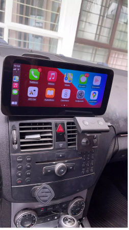 C Class W204  (2006 - 2013) - Navigatie Mercedes C Class W204 ( 2006 - 2013 ) 6 GB RAM si 64 GB ROM, Slot Sim 4G, Procesor Octa Core, Carplay, Sunet DSP, Android, Aplicatii, Usb, Wi Fi, Bluetooth