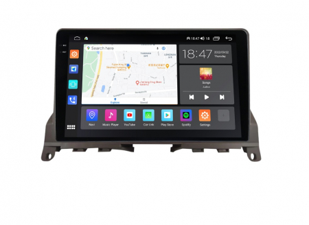 Navigatie Mercedes C Class W204 din 2006-2012, Rezolutie 2K, Display QLED 9.5 inch, 4GB RAM si 64GB ROM, Android, Procesor Octacore, Slot sim 4G, Sunet DSP, Wireless Carplay si Android Auto, Camera Ma [1]