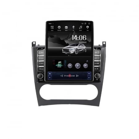 C Class Facelift W203  (2004 - 2011) - Navigatie Mercedes Clasa C W203 Facelift si CLC din 2004 - 2011, Ecran TESLA 9.7 inch, 4 GB RAM si 64 GB ROM, Slot Sim 4G, Procesor Octa Core, Carplay integrat, Procesor Sunet Digital DSP, Android, Ap