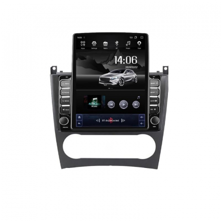 Navigatie Auto cu Android - Navigatie Mercedes Clasa C W203 Facelift si CLC din 2004 - 2011, Ecran TESLA 9.7 inch, 8 GB RAM si 128 GB ROM, Android 15, Slot Sim 4G, Procesor Octa Core, Carplay Wireless si Android auto, Procesor S