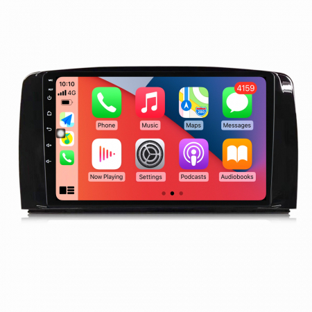 MERCEDES-BENZ - Navigatie Auto Android Mercedes Clasa R W251 din 2005 - 2017, 8GB RAM si 128GB ROM, Ecran QLED 9 inch, Android 12, Procesor Octacore, Slot sim 4G, Sunet DSP, Wireless Carplay si Android Auto, Camera Marsarier