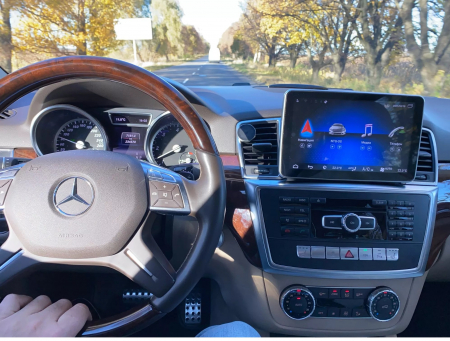 RESIGILATA Navigatie Mercedes GLE GLS ( 2015 - 2019 ) 4 GB RAM si 64 GB ROM, Slot Sim 4G, Procesor Octa Core, Carplay, Sunet DSP, Android, Aplicatii, Usb, Wi Fi, Bluetooth [2]