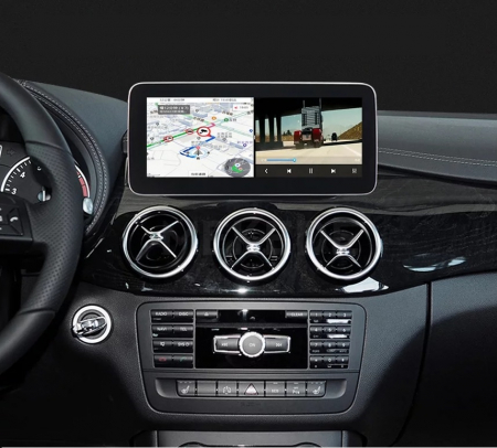 Navigatie Mercedes GLK X204 ( 2013 - 2015) , Android , NTG 4.5 , 4 GB RAM + 64 GB ROM , Slot Sim 4G LTE , Display 10.25 " rez 1920*720 , Procesor Octa Core , Internet , Aplicatii , Waze , Wi Fi , Usb [1]