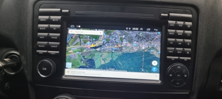 Navigatie Mercedes ML GL W164 din 2005 - 2012, 4 GB RAM si 64 GB ROM, Slot Sim 4G, Procesor Octa Core, Carplay integrat, Procesor Sunet Digital DSP, Android, Aplicatii, Usb, Wi Fi, Bluetooth [6]