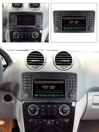 Navigatie Mercedes ML GL W164 din 2005 - 2012, 4 GB RAM si 64 GB ROM, Slot Sim 4G, Procesor Octa Core, Carplay integrat, Procesor Sunet Digital DSP, Android, Aplicatii, Usb, Wi Fi, Bluetooth [5]