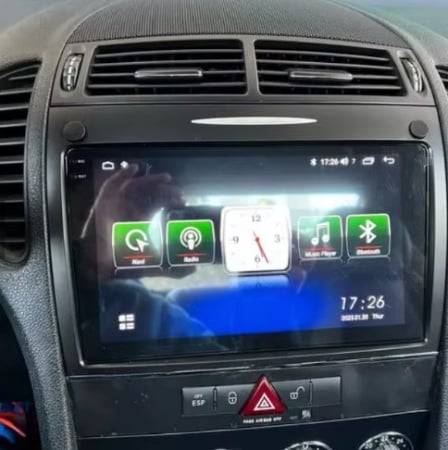 Navigatie Mercedes SLK R171 ( 2004 - 2011 ) , Android 14, 2GB RAM si 32GB ROM, Display IPS 9 inch, Camera Marsarier, Internet, Aplicatii, Wi Fi, Usb, Bluetooth [6]