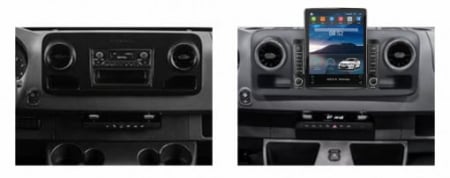 Navigatie MERCEDES SPRINTER 2018 - 2024 , Ecran TESLA 9.5 inch, 4 GB RAM si 64 GB ROM, Slot Sim 4G, Procesor Octa Core, Carplay integrat, Procesor Sunet Digital DSP, Android [3]
