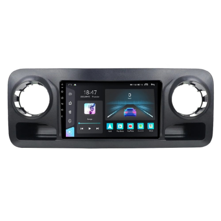 SPRINTER 2018 - 2024 - Navigatie MERCEDES SPRINTER 2018 - 2024, Rezolutie 2K, Display QLED 9.5 inch, 4GB RAM si 64GB ROM, Android, Procesor Octacore, Slot sim 4G, Sunet DSP, Wireless Carplay si Android Auto, Camera Marsa