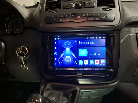 Navigatie Mercedes Vito ( 2014 - 2020 ) Android 15 , 4GB RAM , Procesor Quad Core , Wireless Carplay si Android auto , Display HD Touchscreen, Wi-Fi , Bluetooth, USB [7]