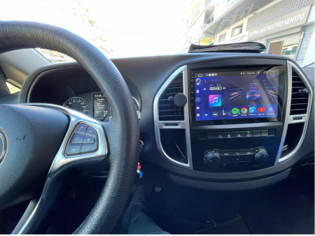 Navigatie Mercedes Vito din 2014 - 2020, 8GB RAM si 128GB ROM, Ecran QLED 10 inch, Android 14, Procesor Octacore, Slot sim 4G, Sunet DSP, Wireless Carplay si Android Auto, Camera Marsarier [2]