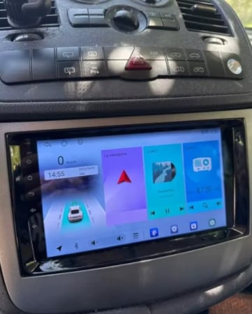 Navigatie Mercedes Vito Sprinter Viano A B Class VW Crafter , 4GB RAM si 64GB ROM, Ecran QLED 9 inch, Android 14, Procesor Octacore, Slot sim 4G, Sunet DSP, Wireless Carplay si Android Auto, Camera Ma [6]