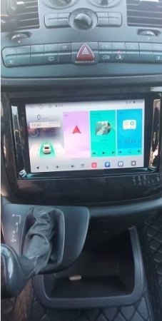 Navigatie Mercedes Vito Sprinter Viano A B Class VW Crafter, Android 14 , 4GB RAM, Octacore, Slot Sim 4G, DSP, GPS, Wi-FI, Carplay, Android Auto, USB, Bluetooth, Waze, Touchscreen, 9 inch [7]