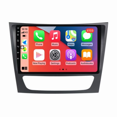 MERCEDES-BENZ - Navigatie Auto Android Mercedes W211 E Class sau CLS W219 , 8GB RAM si 128GB ROM, Ecran QLED 9 inch, Android 12, Procesor Octacore, Slot sim 4G, Sunet DSP, Wireless Carplay si Android Auto, Camera Marsarier