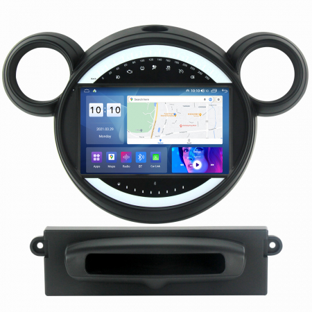 MINI - Navigatie Auto Android Mini Cooper Countryman din 2007 - 2014, 8GB RAM si 128GB ROM, Ecran QLED 9 inch, Android 12, Procesor Octacore, Slot sim 4G, Sunet DSP, Wireless Carplay si Android Auto, Camera Marsarier