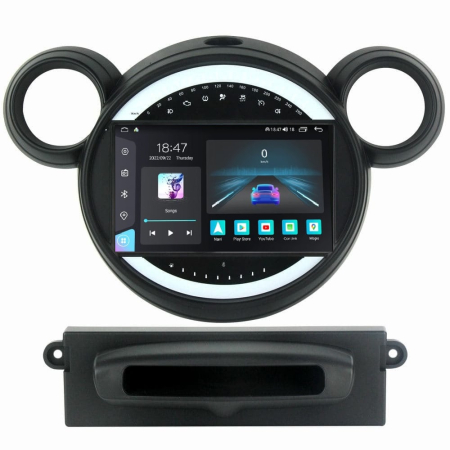 Navigatie dedicata MINI cu Android - Navigatie Mini Cooper Countryman din 2007-2014, Rezolutie 2K, Ecran QLED 9.5 inch, 8GB RAM si 128GB ROM, Android, Procesor Octacore, Slot sim 4G, Sunet DSP, Wireless Carplay si Android Auto