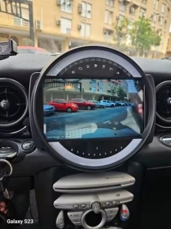 Navigatie Mini Cooper din 2007-2015, Rezolutie 2K, Display QLED 9.5 inch, 4GB RAM si 64GB ROM, Android, Procesor Octacore, Slot sim 4G, Sunet DSP, Wireless Carplay si Android Auto, Camera Marsarier, U [9]