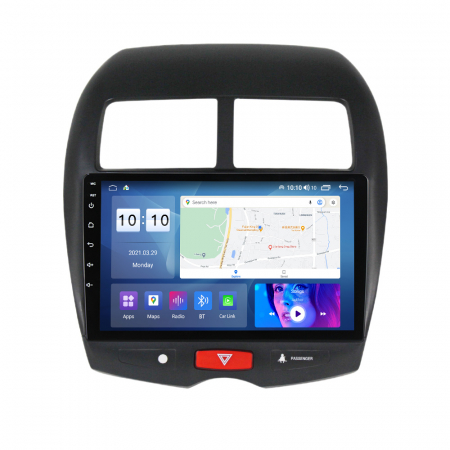 MITSUBISHI - Navigatie Auto Android Mitsubishi ASX din 2010 - 2019, 8GB RAM si 128GB ROM, Ecran QLED 9 inch, Android 12, Procesor Octacore, Slot sim 4G, Sunet DSP, Wireless Carplay si Android Auto, Camera Marsarier