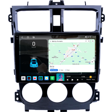 Navigatie Mitsubishi Colt Plus 2007-2012 Rezolutie 2K , 4GB RAM+64GB ROM QLED [1]