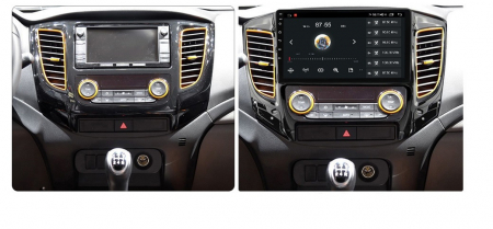Navigatie Mitsubishi L200 din 2014-2020,  Android 14 , 4GB RAM, Octacore, Slot Sim 4G, DSP, GPS, Wi-FI, Carplay, Android Auto, USB, Bluetooth, Waze, Touchscreen, 9 inch [2]