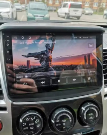 Navigatie Mitsubishi L200 din 2018 - 2020, Rezolutie 2K, Ecran QLED 9.5 inch, 8GB RAM si 128GB ROM, Android, Procesor Octacore, Slot sim 4G, Sunet DSP, Wireless Carplay [7]
