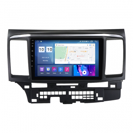 MITSUBISHI - Navigatie Auto Android Mitsubishi Lancer din 2007 - 2012, 4GB RAM si 64GB ROM, Ecran QLED 9 inch, Android 12, Procesor Octacore, Slot sim 4G, Sunet DSP, Wireless Carplay si Android Auto, Camera Marsarier