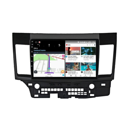 Navigatie Mitsubishi Lancer din 2007 - 2012, Android 14, Wireless Carplay si Android Auto, 2GB RAM si 32GB ROM, Display IPS 9 inch, Camera Marsarier, Internet, Aplicatii, Wi Fi, Usb, [2]
