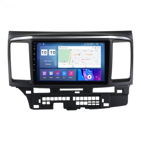 Navigatie dedicata Mitsubishi cu Android - Navigatie Mitsubishi Lancer din 2007 - 2012, Android 14, Wireless Carplay si Android Auto, 2GB RAM si 32GB ROM, Display IPS 9 inch, Camera Marsarier, Internet, Aplicatii, Wi Fi, Usb,
