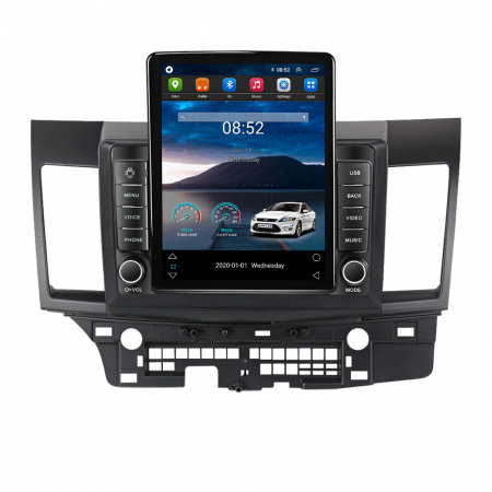 Navigatie Mitsubishi Lancer din 2007 - 2012, Ecran TESLA 9.5 inch, 4 GB RAM si 64 GB ROM, Slot Sim 4G, Procesor Octa Core, Carplay integrat, Procesor Sunet Digital DSP, Android, Aplicatii, Usb [3]